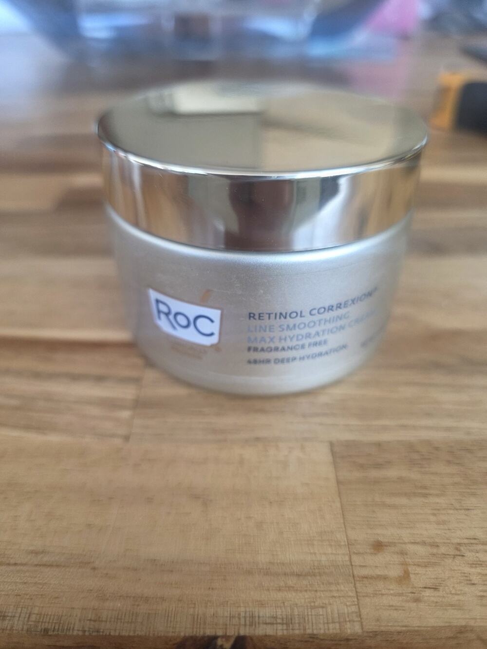 RoC Retinol Correxion Max Hydration Cream 3.4 oz 100ml Fragrance Free NWOB